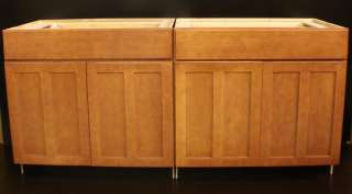 Kraftmaid Cinnamon Maple Bathroom Vanity Sink Base Cabinet 2 36 
