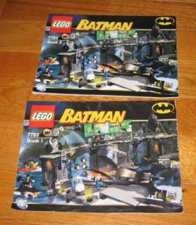 2006 Lego Batman Set# 7783 Batcave Mr Freeze Penguin 1079Pcs 8Figs w 