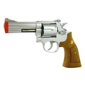   Inch Barrel Magnum Revolver Pistol FPS 200 Wood Grip Airsoft Gun