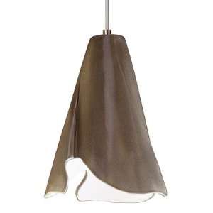   One Light Mini Pendant Canopy and Transformer: Without, Finish: Bisque