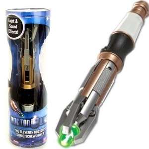 BBC Dr Who 11th Doctor Electronic Sonic Screwdriver NEW 5029736034078 