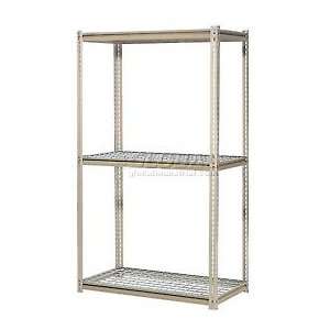 High Capacity Starter Rack 96x48x84 With 3 Levels Wire Deck 800lb Cap 