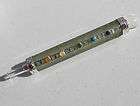 CHAKRA GEMSTONE COLOR THERAPY WAND CRYSTAL MASSAGE .925 STERLING 