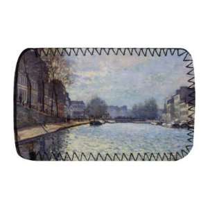  the Canal Saint Martin, Paris, 1870 (oil on canvas) by Alfred Sisley 