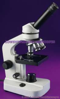 40   400X HIGH POWER COMPOUND LIGHT MICROSCOPE  