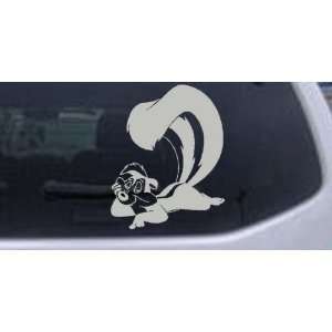 Pepe Le Pew Cartoons Car Window Wall Laptop Decal Sticker    Silver 5 