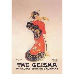  Vintage Art Geisha Mr. George Edwardes Company   00708 7 