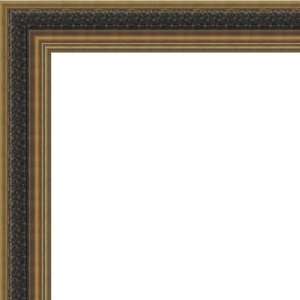  Picture Frame Gold With Black Inline  3 wide