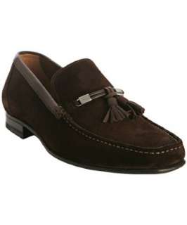 Testoni dark brown suede tassel loafers  BLUEFLY up to 70% off 