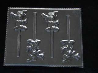 SORCEROR MICKEY MOUSE Chocolate Candy Soap Mold NEW FREE SHIP  