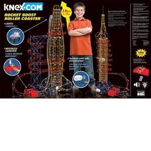  Knex Rocket Boost Roller Coaster 