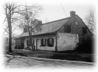 Gambrel Roofed Dutch Colonial farmbouse, architectural plans 