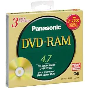  Rewritable Single Sided DVD RAM Disc: Electronics