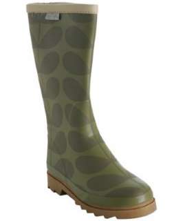 Orla Kiely moss stem print rubber wellies  BLUEFLY up to 70% off 