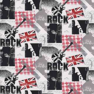 ROCK Music Guitars Union Jack Feature Wallpaper F56909  