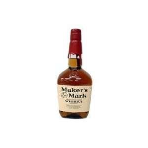  Makers Mark Bourbon Whiskey 1 L: Grocery & Gourmet Food