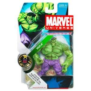   Marvel Universe 3 3/4 Series 2 Action Figure Hulk (Green): Toys