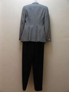 Escada Pearl White Midnight Blue Pants Suit 34 / 4   6  