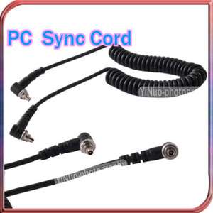 FLASH PC Sync Cable Cord Kabel NIKON CANON PENTAX  