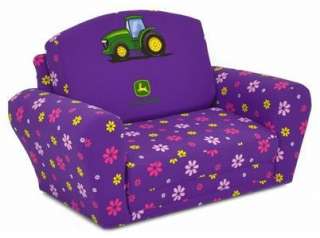 Kids ~ CHILDRENS SLEEPOVER SOFA ~ JOHN DEERE ~ Purple Couch ~ 1850 