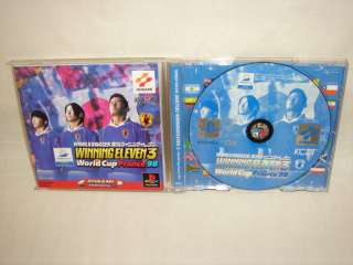 WINNING ELEVEN 3 98 JIKKYO PES Playstation PS Game Soft Japan p1 