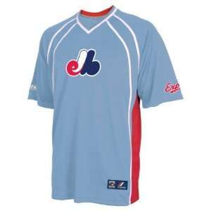 Montreal Expos Cooperstown Impacto V Neck Jersey Shirt  