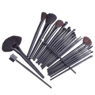 24 PCS Professional Makeup Cosmetic Brush set Kit Case  