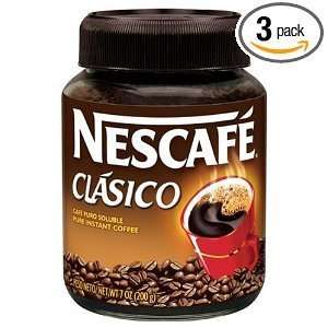  Nescafe Clasico Pure Instant Coffee Nt.wt 1.7 oz each Jar 