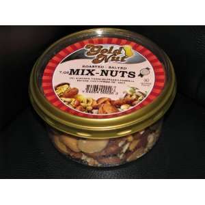 Kosher, Gold Nut Roasted Salted Mix  Nuts (7 Oz.)  Grocery 