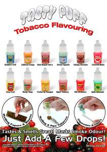 Tasty Puff Smoking Tobacco Flavouring Drops  