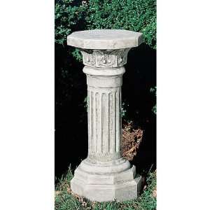 Campania International Roman Cast Stone Pedestal For Urns and Statues 