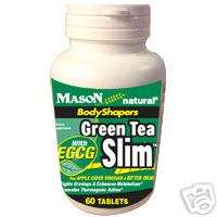 GREEN TEA SLIM BODY SHAPER TABS BY MASON BOTTLE OF 30  
