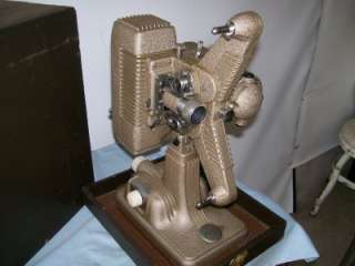 Vintage Revere Projector Model P 90 8 mm with Wooden Case  