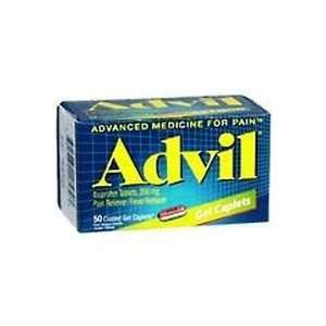  Advil Advanced Medicine For Pain, 200 Mg, Gel Caplets 50 
