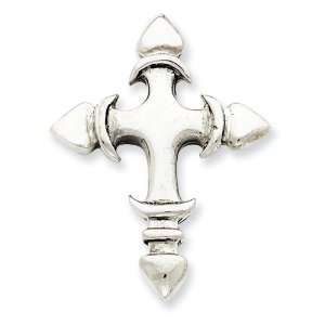  Sterling Silver Gothic Cross Pendant West Coast Jewelry Jewelry