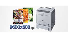 Samsung CLP 620ND Color Laser Network Printer+4 Toner Cartridge 