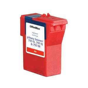   Brand Ink Refill for PB Mail Station K700, Red