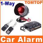 way car alarm protection security system with 2 remot
