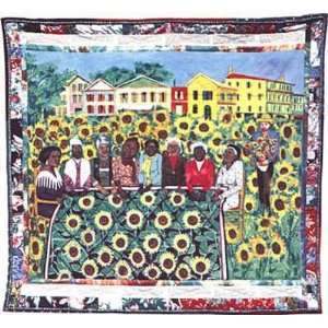 Sunflowers Quilting Bee At Arles By Faith Ringgold Highest Quality Art 