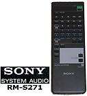 New Sony Shelf Stereo Remote RM S271 146596312 LBT A20