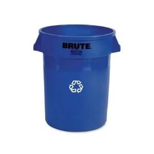 RCP263273   Recycling Container,Heavy duty,32 Gal.,22x22x27 1/4,Blue