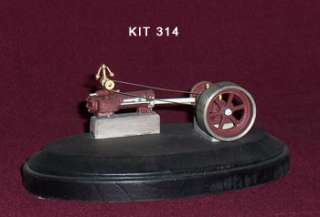 314 Horizontal Steam Engine Kit. O Scale On3 On30  