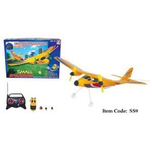    Small Sparrow Twin Motor Remote Control Airplane: Toys & Games