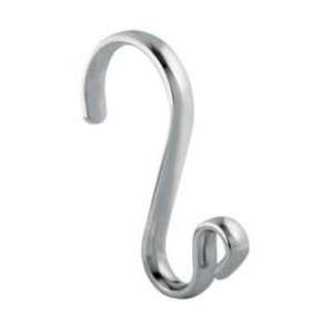  InterDesign Axis Shower Hook with Loop, Chrome, Set of 12 