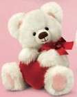 RUSS Valentines White Teddy Bear Love Gift Smitten X SM