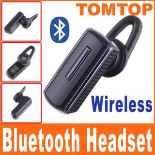 New Black Mini Cell Phone Wireless Bluetooth Headset  