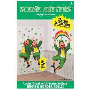   Patricks Day Leaping Leprechauns Add On Scene Setters Toys & Games