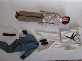 Vtg 1968 lot Mattel KEN DOLL Barbie hong kong shoes sailor outfit suit 