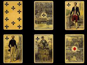 FRANCE FRENCH IMPERIAL PLAYING CARD,TAROT CARD  