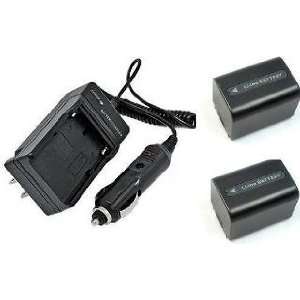  and Camcorder Models / Compatible with Sony NP FH70, AC VQH10, DCR 